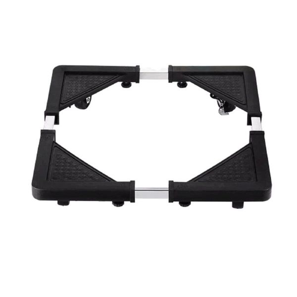 GB Adjustable Washing Machine Refrigerator Base Rack With Wheels-2010