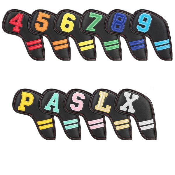 Michris Colour Stripe Iron Covers - Velcro Iron Covers