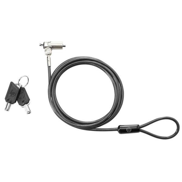 KD HP Keyed Cable Lock 10mm - Secure Laptop Anti-Theft Cable