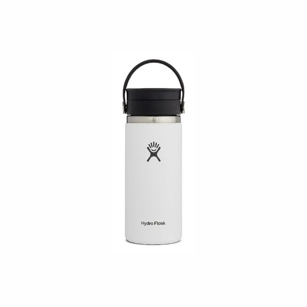 Hydro Flask Wide Mouth Coffee wFlexSipLid 16oz/473ml - White