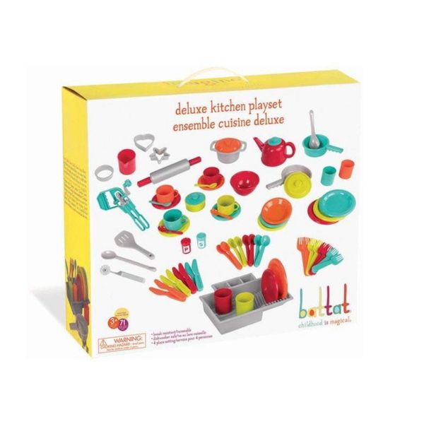 Battat Toy Deluxe Kitchen Playset
