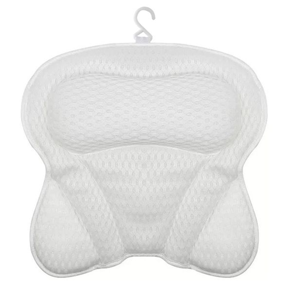 Luxury Bath Pillow Head Rest Adult, Baby Back Support Cushion for Bathtub