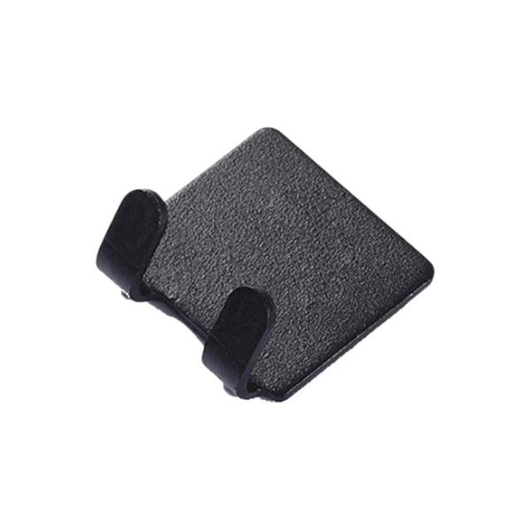 No-Drill Wall-Mounted Razor Holder with Hooks -Black