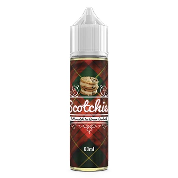 60ml Scotchies Butterscotch Ice Cream Sandwich Vape Liquid - 0mg
