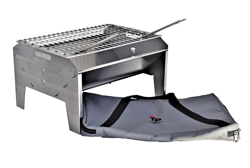 TP Products - Flat Pack Braai - 565 - Stainless Steel