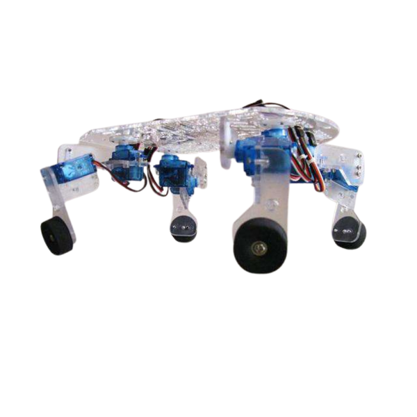 DGU RS013 QuadBot Spider Chassis - 4-Legged Robot with Servos
