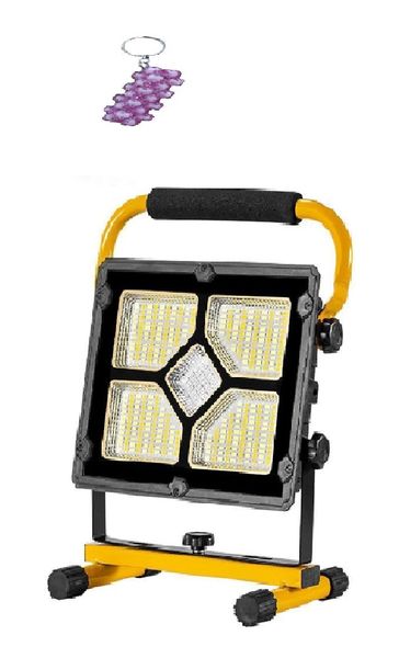 USB Rechargeable LED High Power Solar Light And A Keyholder