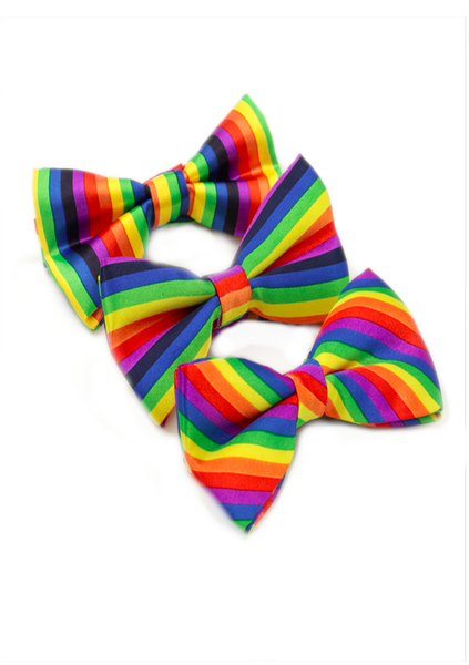 Rainbow Bowties Set of 3