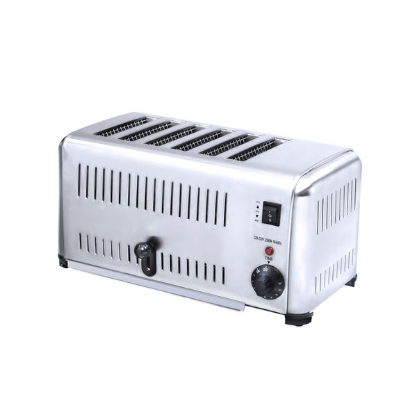 Aloma Commercial 6 Slice Toaster - Heavy Duty Stainless Steel