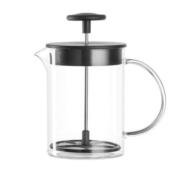 Leonardo Cappuccino Milk Frother with Plunger Mechanism CAFFEE PER ME 750ml