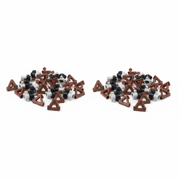 Gulf 90-Degree Brown Sprinkler Spreader Set - 10 Piece - 2 Pack