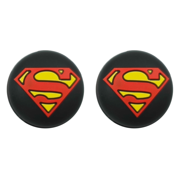 2 Piece Superman Thumb Grips Compatible with PS4, PS5, Nintendo And XBOX