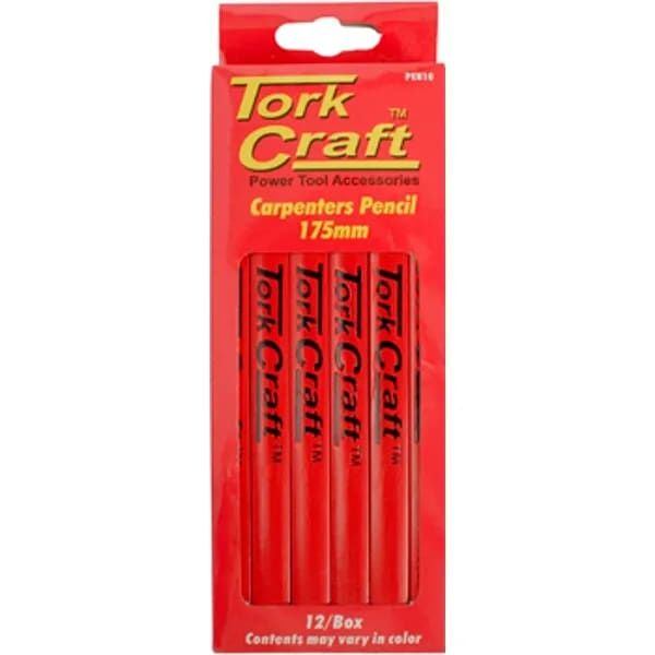Tork Craft Carpenters Pencil - 12 pack