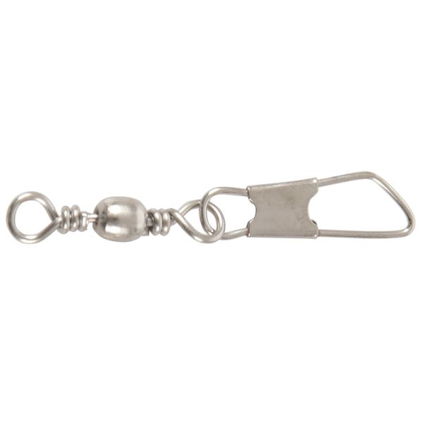 Grey Fishing Line To Hook Clip Swivels Connector 30 Pcs