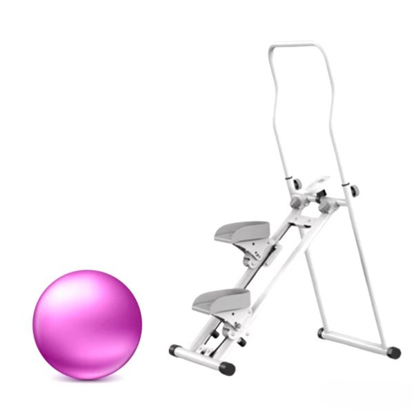 SamMag Biz Stair Climber for Full-Body Workout + 85cm Gymnastic Ball