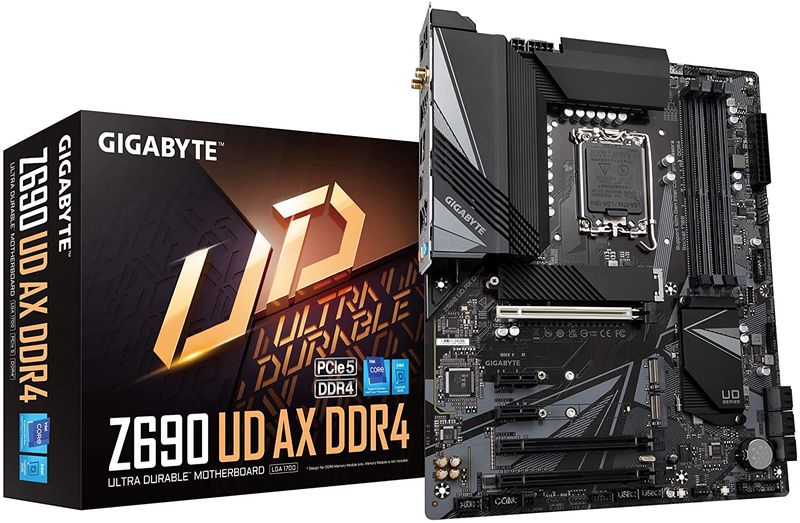 GIGABYTE Intel® Z690 Chipset for 12th Gen LGA 1700 - 4x DDR4