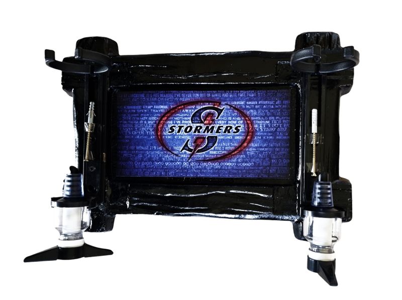 Stormers Rugby - 2 Optic Liquor Dispenser - Black (45)