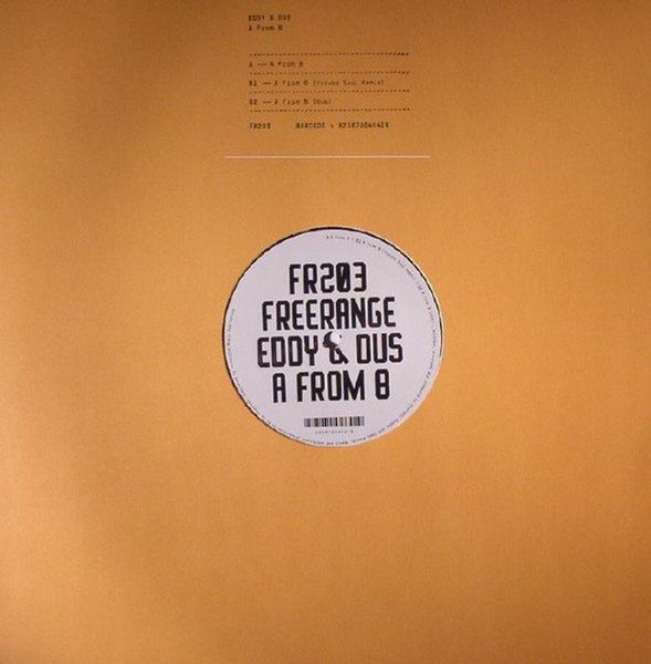 Eddy &amp; Dus - A From B 12" Vinyl Single (Yoruba Soul Remix &amp; Dub)