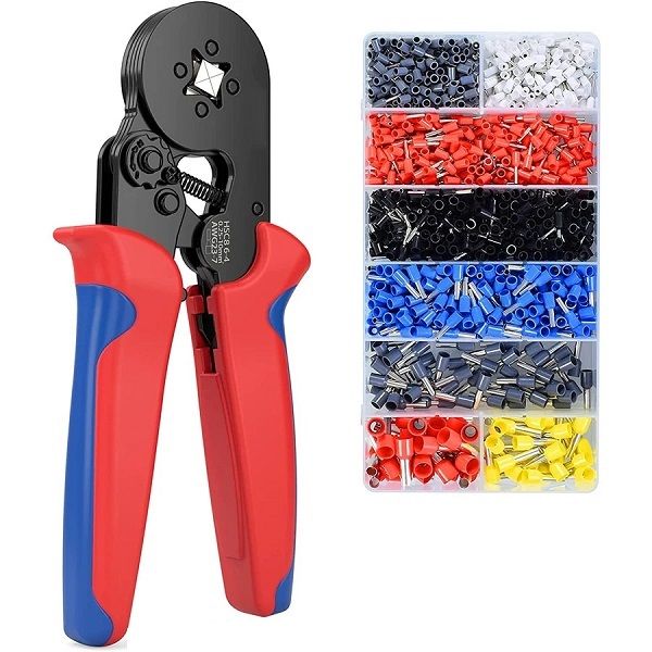 Non-Slip Ergonomic Grip Wire Stripper Crimping Tool - HSC8 - 1300 Pieces