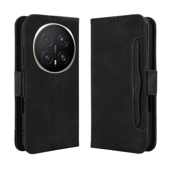 Multi Card Groove Leather Cover Compatible with Honor Magic 4 Lite 5G