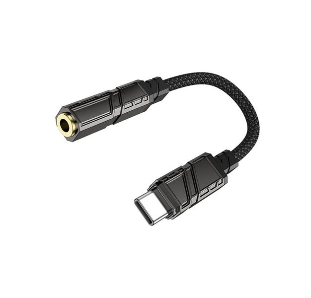 Type-C/USB-C TO Aux Digital Audio Converter 15cm BV23 Black