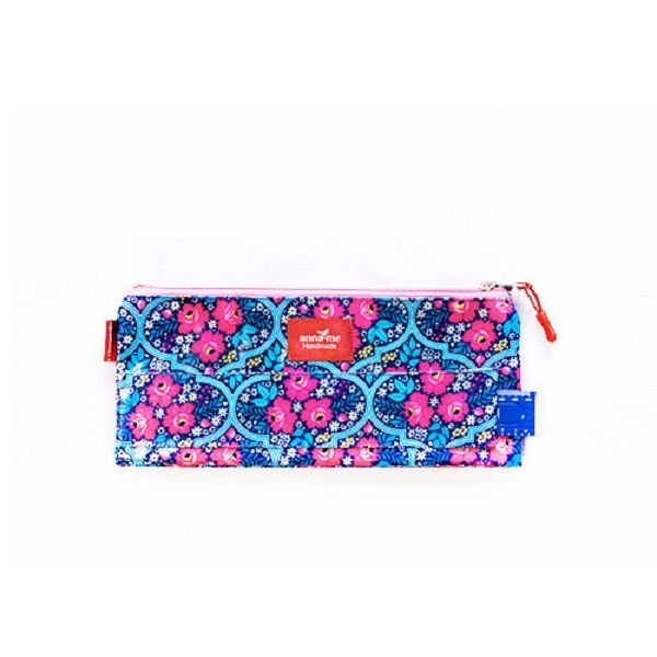 Anna Me - Flower Tile Double Pencil Bag