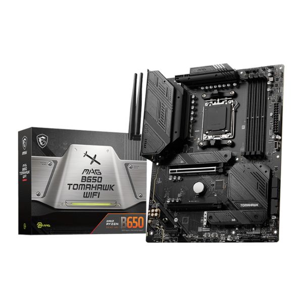 MSI TOMAHAWK AMD Ryzen 7000 DDR5 Gaming Motherboard - Black