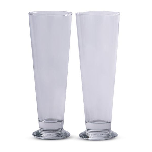 Lena - Beer Glasses - Transparent - 400ml - 2 Pack