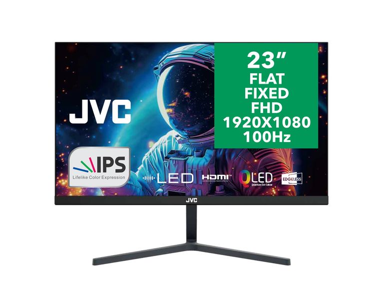 JVC 23 " QLED IPS Ultra Slim Monitor - Model LT-GN23265