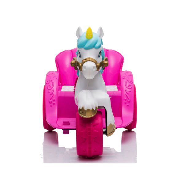 Unicorn Carriage Kids Ride On