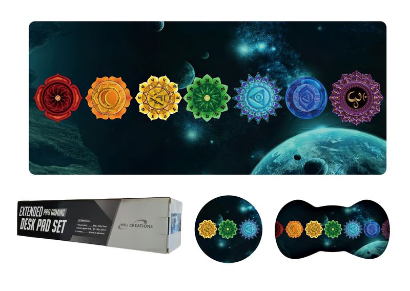 Spirit Sync Gaming Mat: Extended Gaming Mouse Pad Set