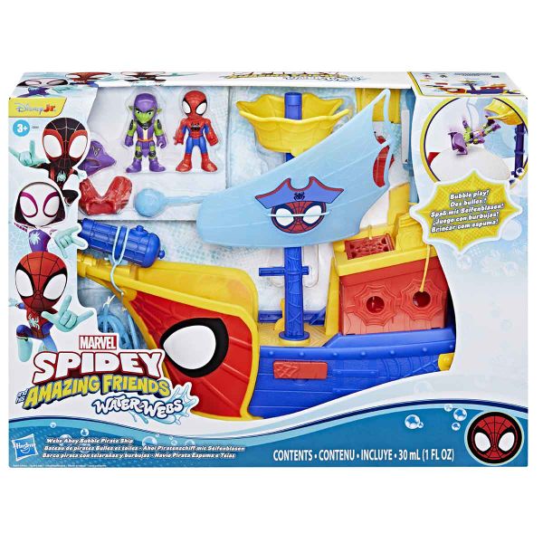 Spidey and Friends-Webs Ahoy Bubble Ship