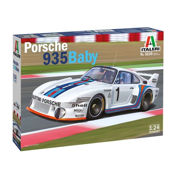 Italeri 1/24 Porsche 935 Baby Car Plastic Model Kit