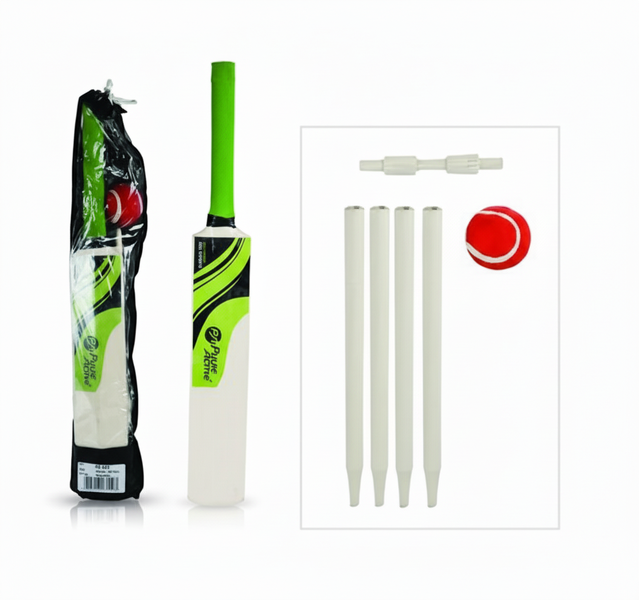 Cricket Set Size 1 for Kids in Durable PVC Sleeve - Complete Kit