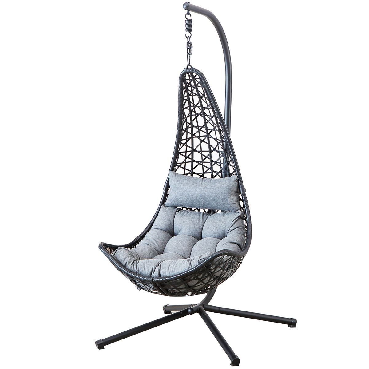 Hanging Chair Swing Chair Hammock With Cushion Pillow Shop Today. Get