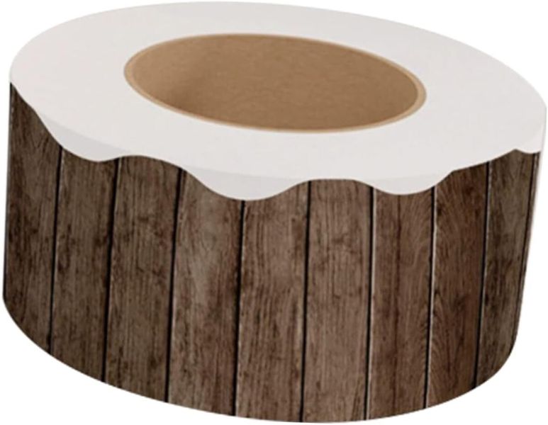 1roll Wood Plank Texture Chalkboard Stickers White Board Decorations Peel