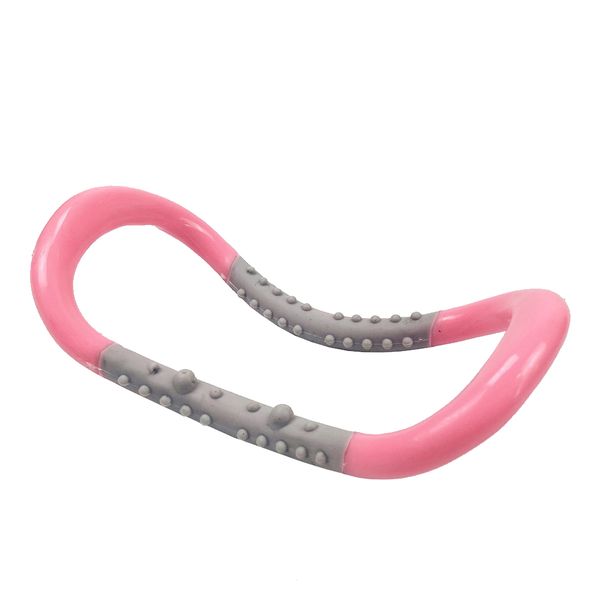 Yoga Pilate Circle Stretch Resistance Massage Training Ring - Rose Red