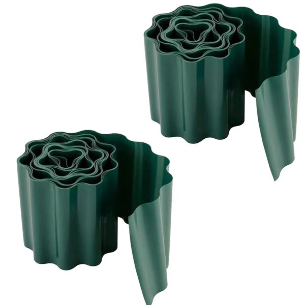 2 Pack 9M Garden Edging Border, Garden Landscape Edging Borders