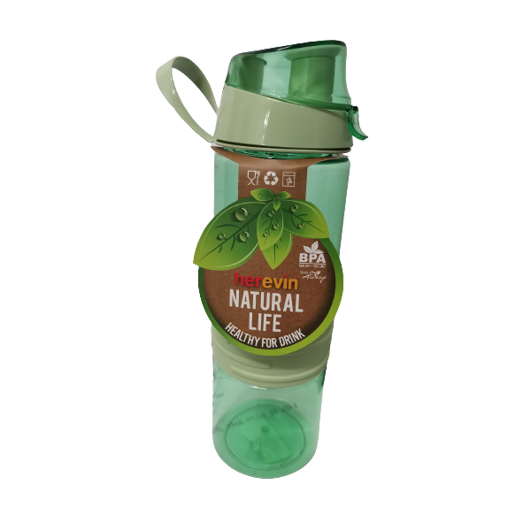 Water Bottle: Soft Touch Sports Bottle 650ml