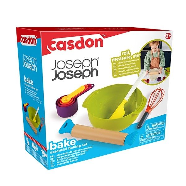 Casdo-Joseph Joseph Bake Essential Toy Baking Set