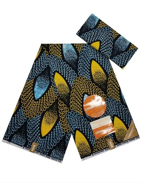 Chiganvy Soft African Ankara Wax Fabric