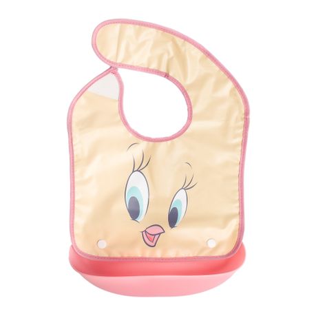 Tweety Catcher Bib Image