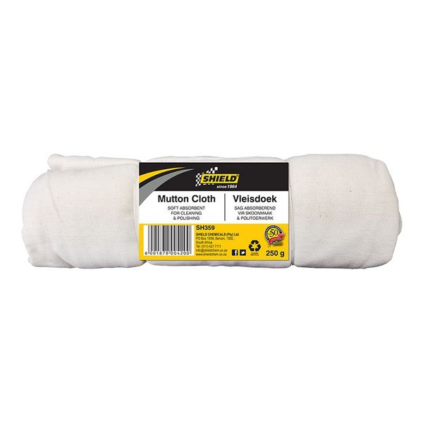 Shield - Cloth - Soft Absorbent - Mutton - 250g - Bulk Pack of 6