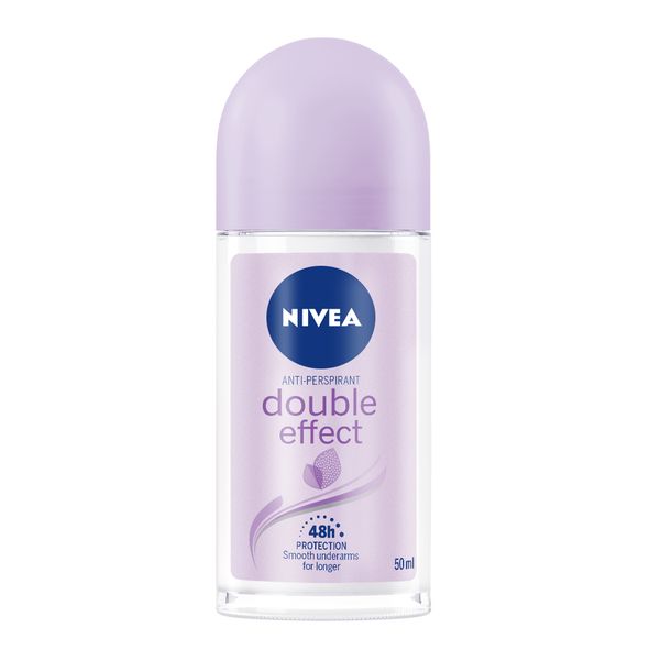 NIVEA Double Effect Anti-perspirant Roll-on Deodorant, 50ml