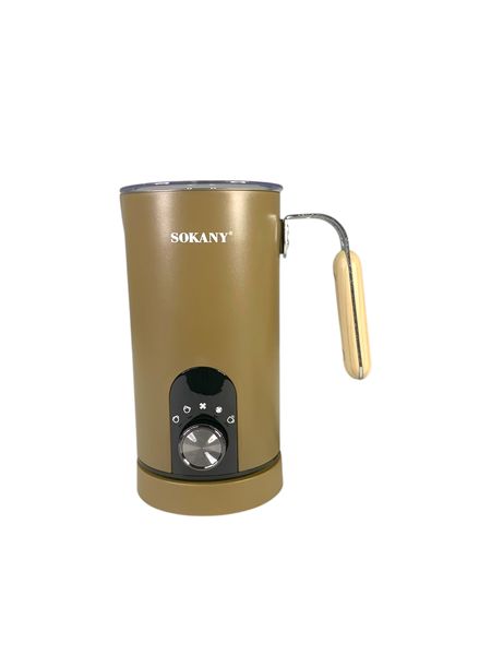 Electric Milk Frother - Hot &amp; Cold Foam, Stainless Steel