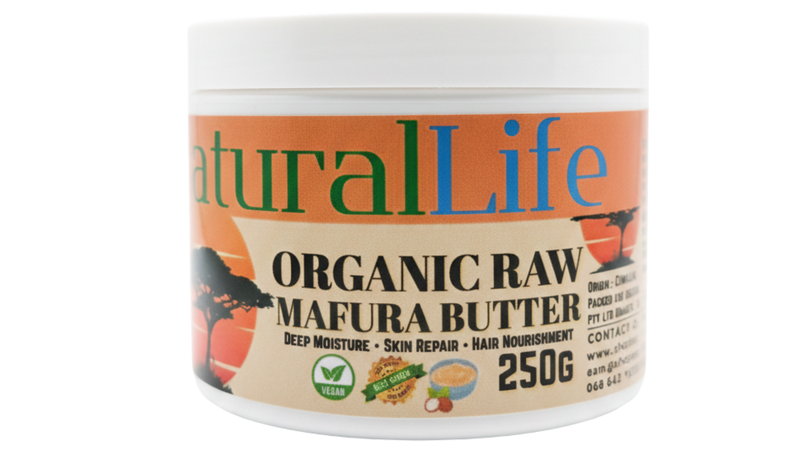 NaturelLife Organic Mafura Butter Deep Moisturising for Hair &amp; Skin 250g