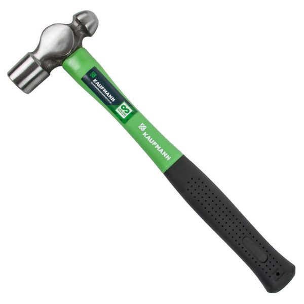 Kaufmann - Shaft Ball Pein Hammer - Fibre-Glass - 500g - Bulk Pack of 2
