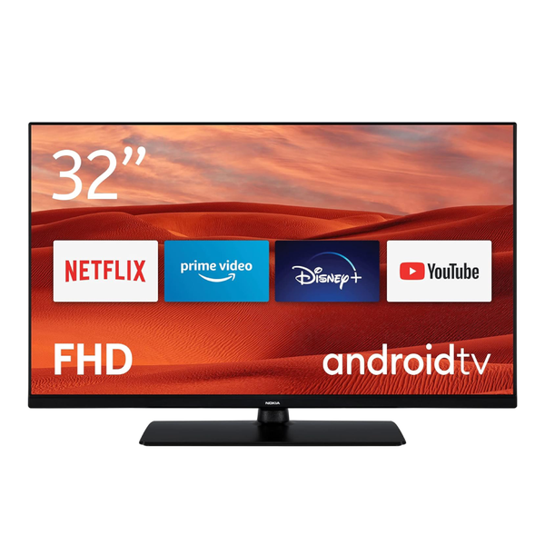 Nokia 32 Inch Full High Definition Android Smart TV - Slim Bezel Design