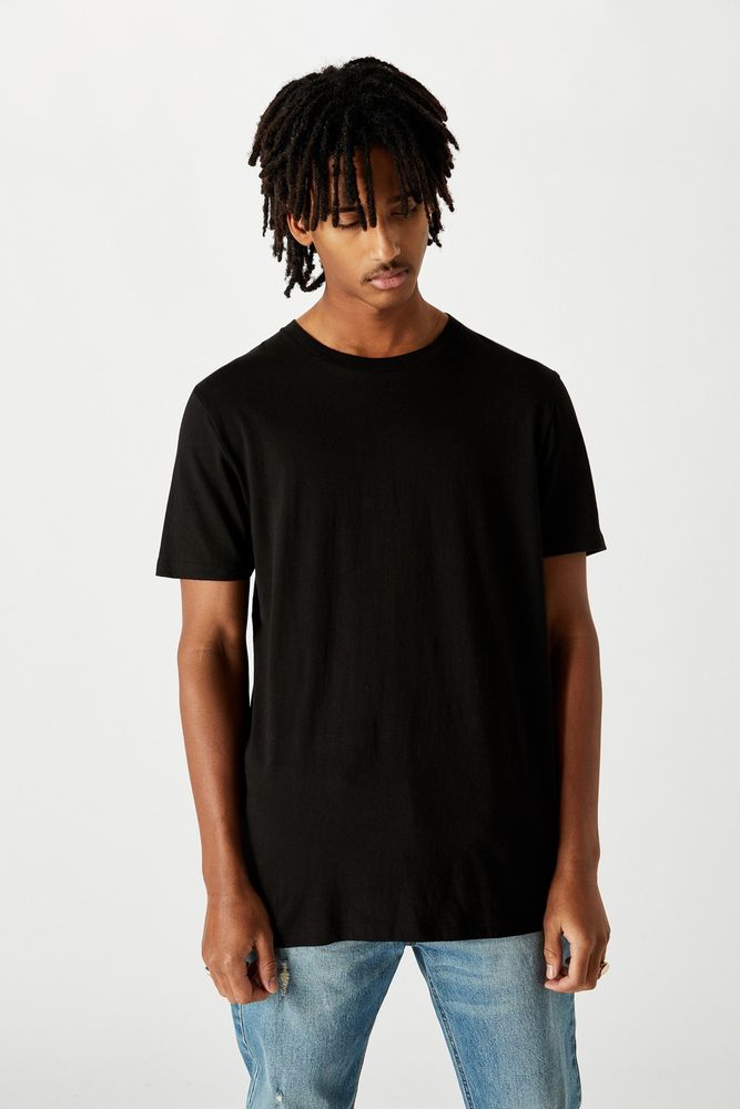 Men's Factorie Slim T Shirt - Black | Buy Online in South Africa ...