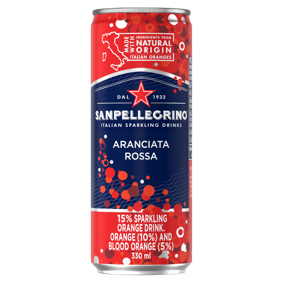 San Pellegrino Italian Sparkling Drink - 330ml - Blood Orange - 12 Pack ...